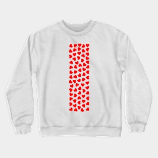 Letter I Heart Shape Initial Crewneck Sweatshirt